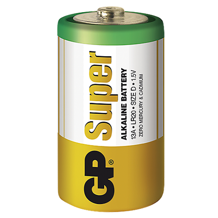 Batteri GP Super Alkaline D13A/LR20