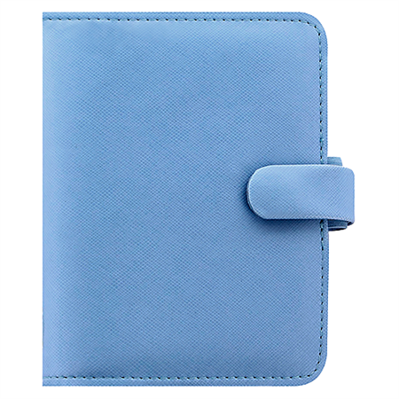 Pärm Saffiano Pocket vista blue