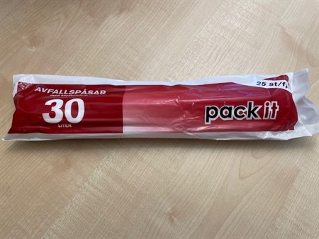 Avfallspåse Knyt 30 Liter 25st/rulle