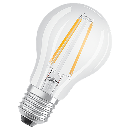 LED-lampa 4W (40W) Normal Klar E27