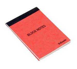 Blocknotes A7 60g Linjerat 50 blad