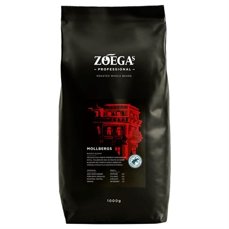 Kaffebönor Zoegas Mollbergs blandning 1000g