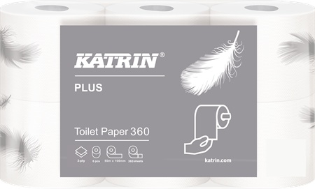 Toalettpapper Katrin 360 2-lag 42 rl