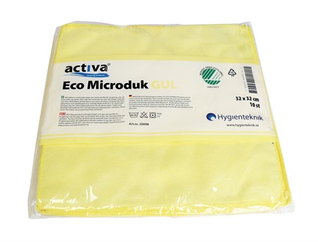 Microfiberduk Activa Eco gul