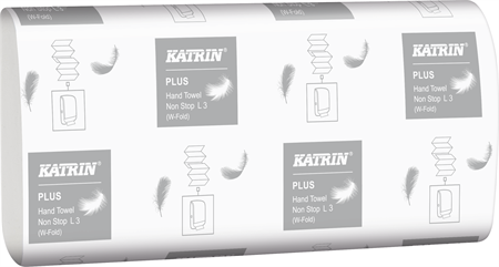 Pappershandduk Katrin Plus Nonstop 3-lag 1350st