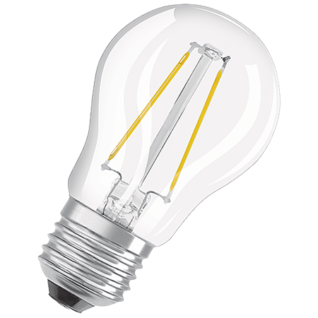 LED-lampa 1,5W (15W) Klot Klar E27