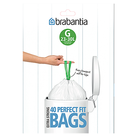 Avfallspåse PerfectFit G 23-30 liter 40-pack