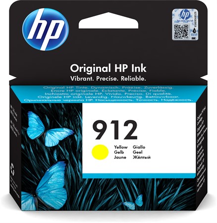 Bläckpatron HP Nr 912 gul
