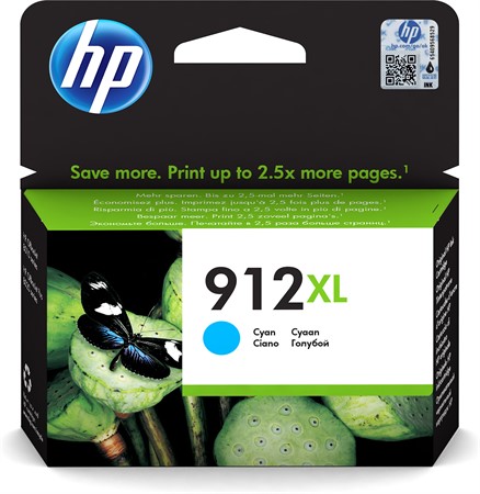 Bläckpatron HP Nr 912XL cyan