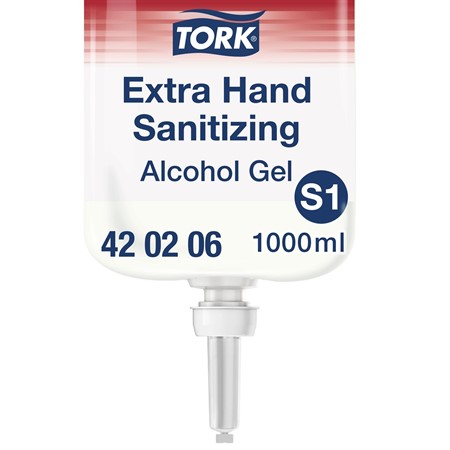 Handdesinfektion Tork Extra Alkoholgel S1 1 Liter