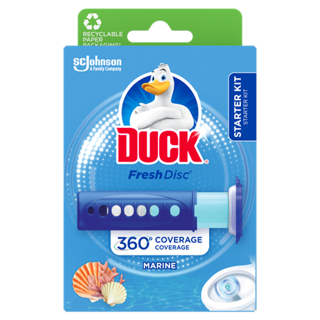 WC Duck Discs Fresh Marine Starterkit 5x36ml