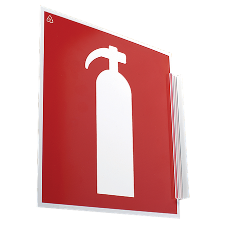 Skylthållare till flaggskylt, dubbelsidig 26x150mm