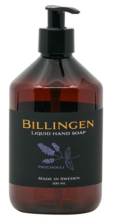 Pumptvål Billingen Patchouli 500 ml