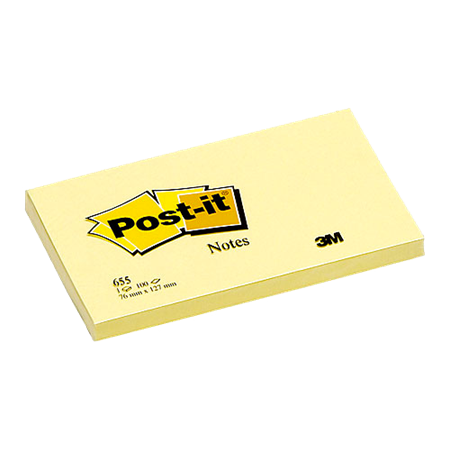 Post-it Canary Yellow 127x76 mm