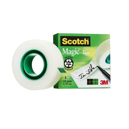 Dokumenttejp Scotch Magic 19mm x 33m