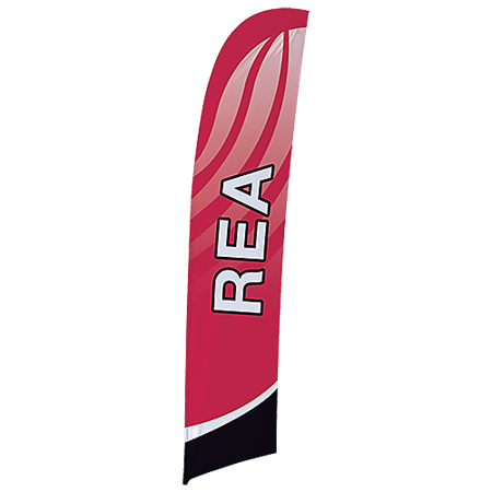 Beachflagga Rea 50x230 cm