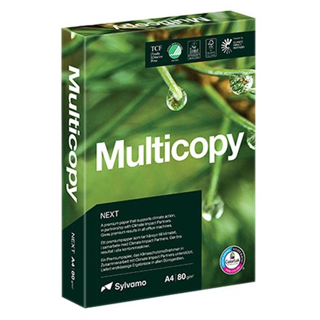 Kopieringspapper Multicopy Next A4 hålat 80g 500st/fp