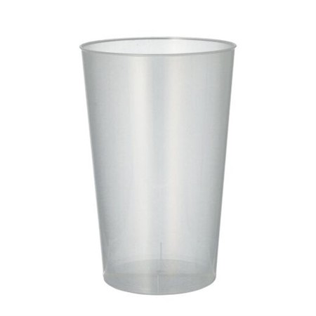 Plastglas PP 50cl återanvändbara 30st