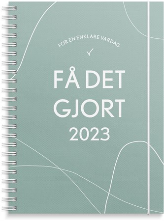 Alm. Få det gjort grön A5