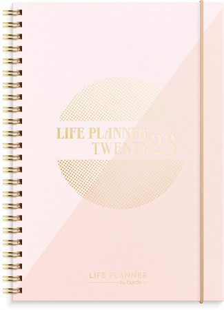 Alm. Life Planner Pink A5