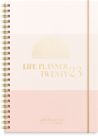 Alm. Life Planner Pink horisontell