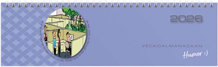 Kalender 2026 Veckoalmanackan Humor