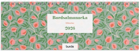 Kalender 2026 Bordsalmanackan Mönster