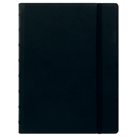 Skrivbok Filofax Notebook Pocket svart