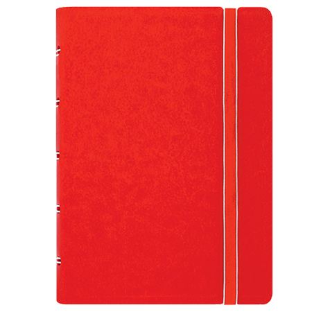 Skrivbok Filofax Notebook Pocket röd