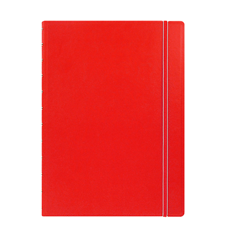 Skrivbok Filofax Notebook A4 röd