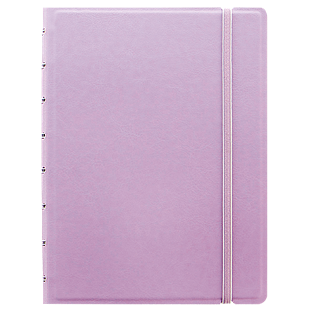 Skrivbok Filofax Notebook A5 lila pastell