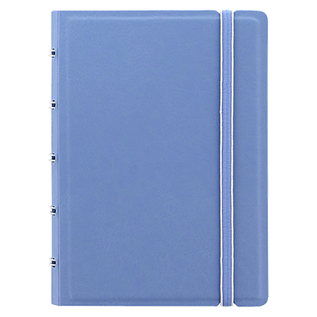 Skrivbok Filofax Notebook Pocket blå pastell