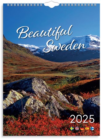 Väggkalender Beautiful Sweden 2025