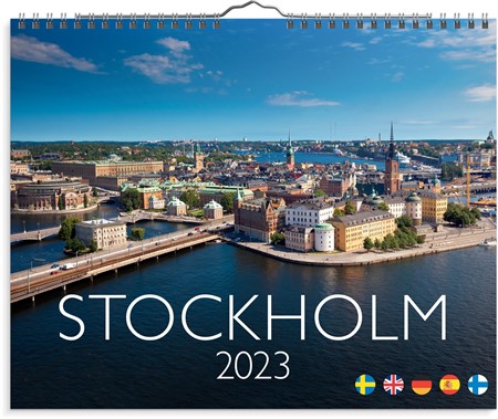 Väggkalender 2023 Stockholm
