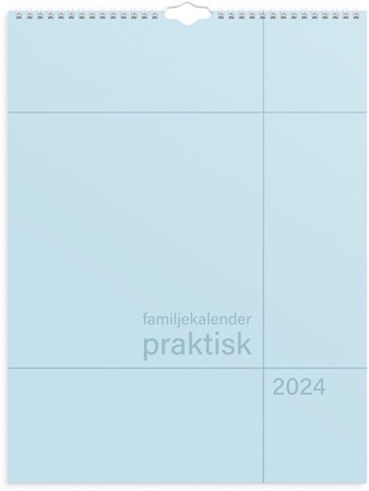 Familjekalender 2024 Praktisk