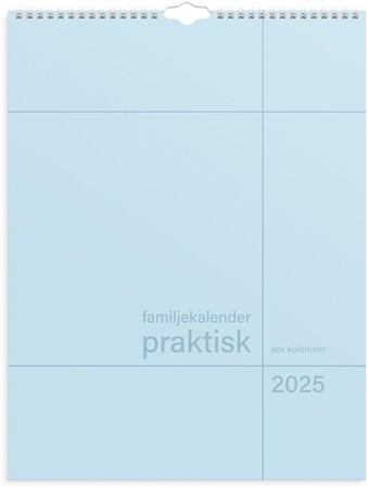 Familjekalender 2025 Praktisk