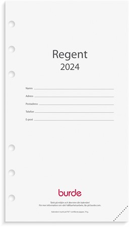 Kalender 2024 Regent kalendersats