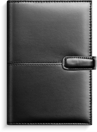 Kalender 2026 Regent Systemkalender svart konstläder