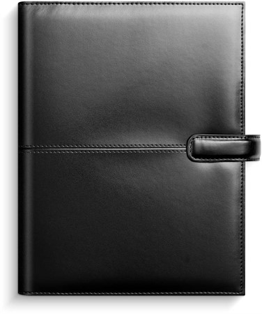 Kalender 2026 Business Systemkalender svart konstläder