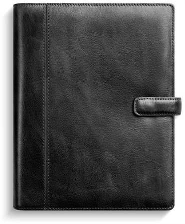 Kalender 2026 Business Systemkalender svart skinn