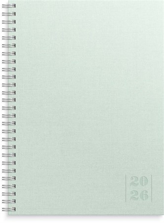 Kalender 2026 Business Textile grön