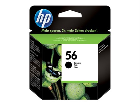 Bläckpatron HP Nr 56 svart