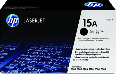 Toner HP C7115A svart