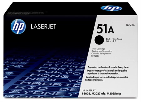 Toner HP 51A svart